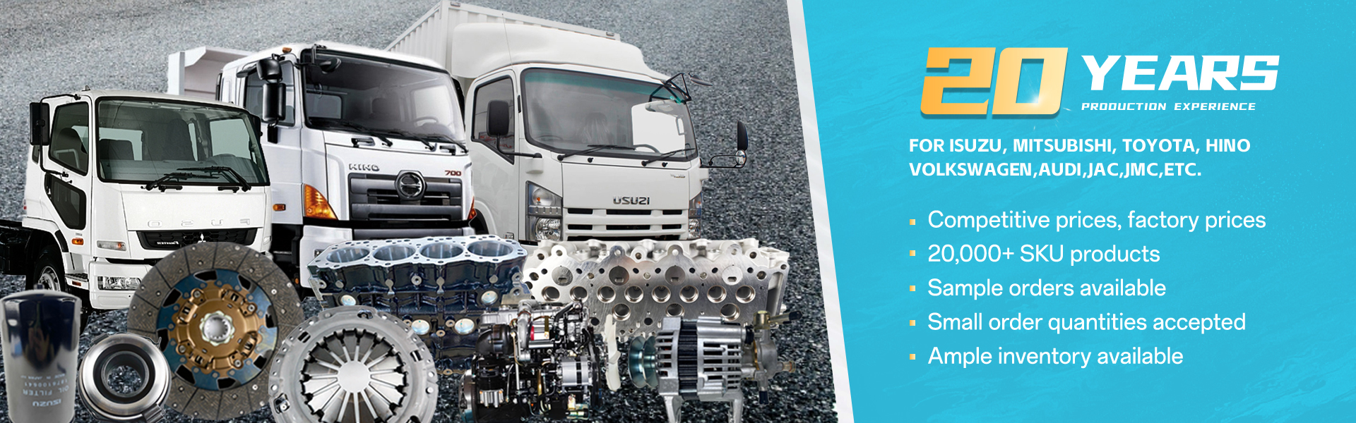 kwaliteit Onderdelen voor auto's van Isuzu fabriek