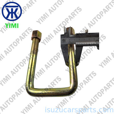 Kwaliteit ISUZU 700P Front Steel U-Bolt High-Strength Steel met gewalste draden M18 × 1.5 Thread Size OEM Fit Fabriek